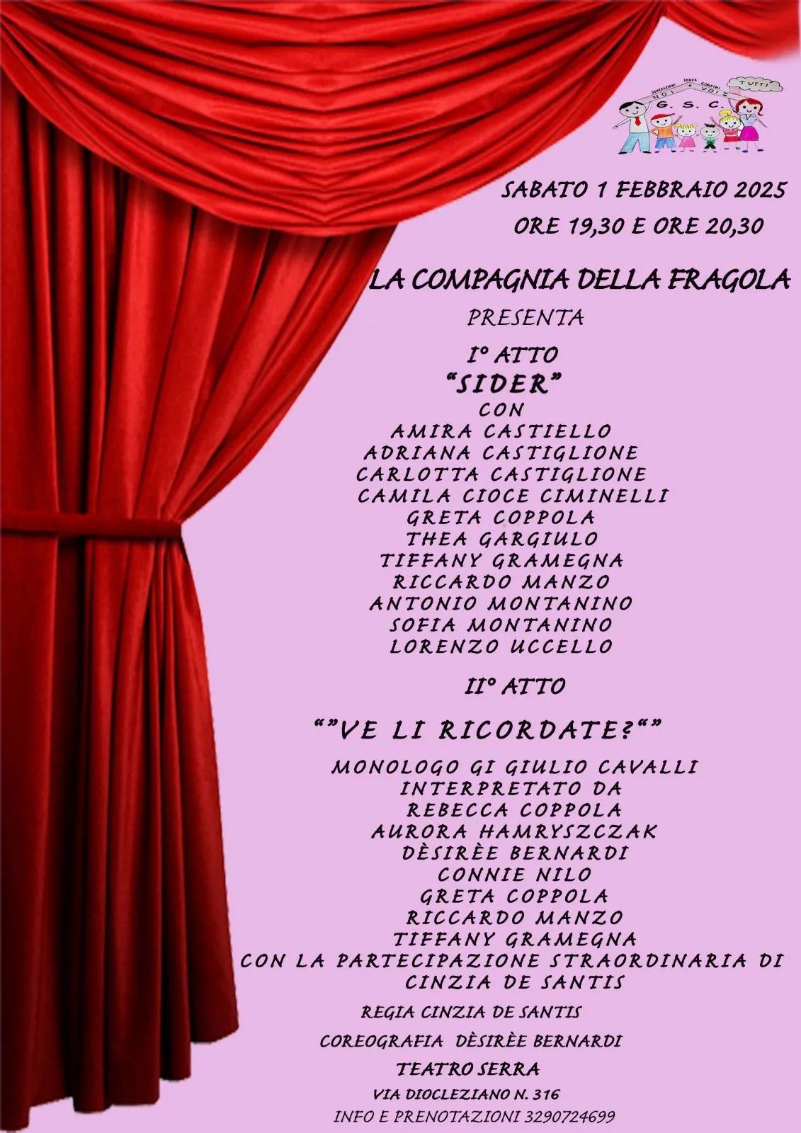 Locandina o foto dell’evento: Spettacolo Teatro Serra